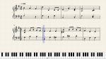 [MuseScore] Apprendre We wish you a merry Christmas au piano – Version Facile [lecahierdupianiste]
