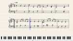 [MuseScore] Apprendre We wish you a merry Christmas au piano – Version Facile [lecahierdupianiste]