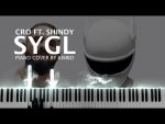 Cro ft. Shindy – SYGL (piano tutorial/cover/noten) [Kim Bo]