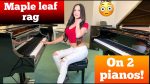 Maple Leaf Rag on Two Pianos! (@LOLA ASTANOVA) [LOLA ASTANOVA]