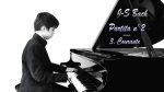 Bach, Partita No. 2 pour clavier : 3. Courante [Mathys Piano]