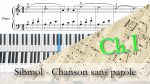 [1.9] Sibmol, Chanson sans parole – Répertoire pour la méthode pour piano du Cahier du pianiste. [lecahierdupianiste]