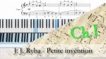 [1.9] Ryba, Petite invention – Répertoire pour la méthode pour piano du Cahier du pianiste. [lecahierdupianiste]