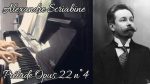 Alexandre Scriabine – Prélude Op 22 n°4 – Piano [Pascal Mencarelli]
