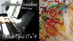 Alexandre Scriabine – Prélude Op 17 n°4 – Piano [Pascal Mencarelli]