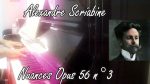 Alexandre Scriabine – Nuances Opus 56 n°3 – Piano [Pascal Mencarelli]