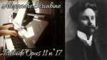 Alexandre Scriabine – Prélude Opus 11 n°17 – Piano [Pascal Mencarelli]