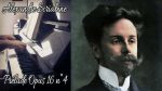Alexandre Scriabine – Prélude Opus 16 n°4 – Piano [Pascal Mencarelli]