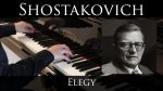 Shostakovich – Elegy (piano transcription) [MX Chan]