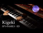 Kigeki (Comedy) – SPY×FAMILY ED [Piano] / Gen Hoshino [Animenz Piano Sheets]