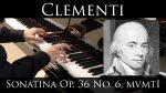 Clementi – Sonatina Op.36 No.6, Mvmt I [MX Chan]